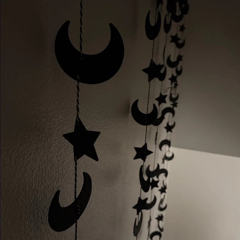 Celestial Wood Garland for Parties‎